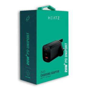Heatz ZA49 20W PD + QCCharging Adapter